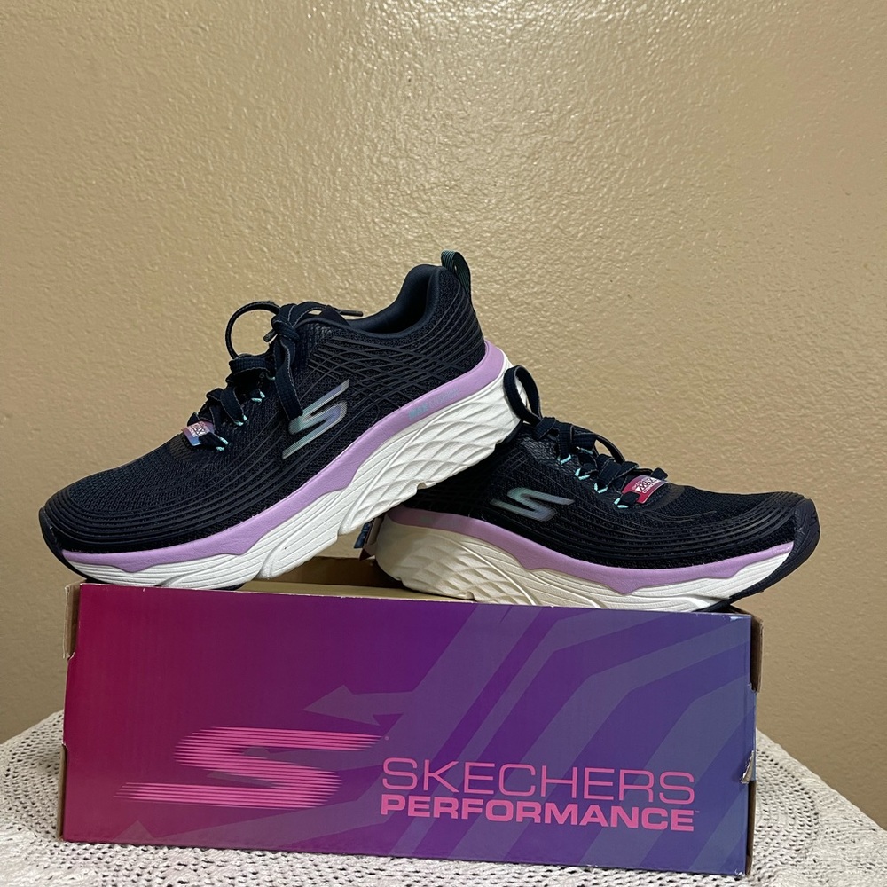 Skechers Performance Women's Black and Purple Shoes. Brand New.
